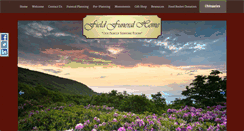 Desktop Screenshot of fieldfuneralhome.com